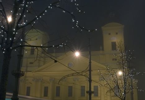 A főtér ünnepi hangulatban