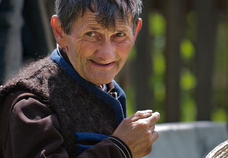 Szaplonca, Vidám temető