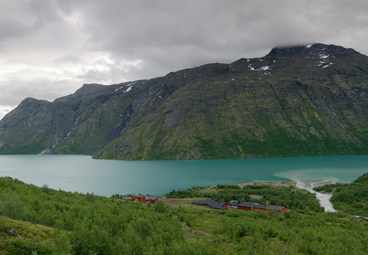 Lake Gjende from Besseggen